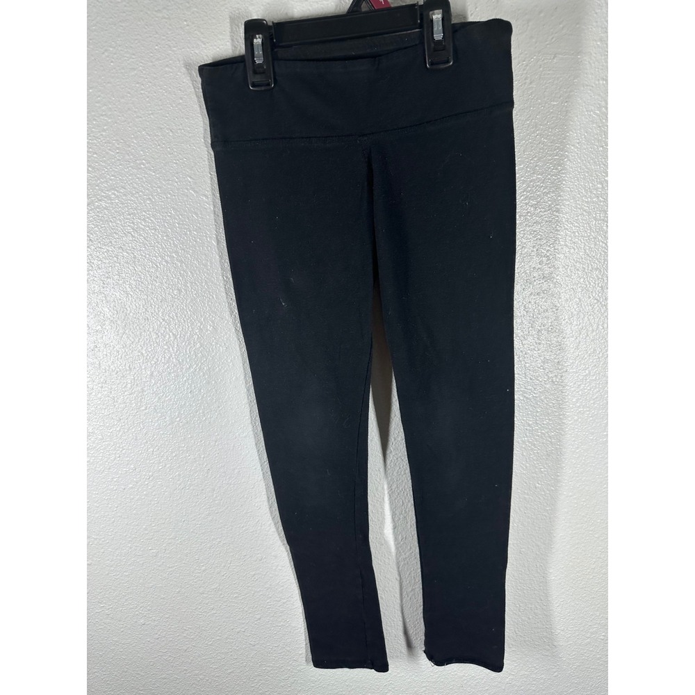 Tec-One Leggings Womens S Black Fitted Athletic‎ Yoga Pants Stretch 7036